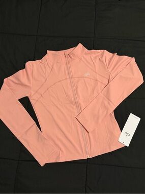 ALO Yoga Pink Zip-Up Jacket